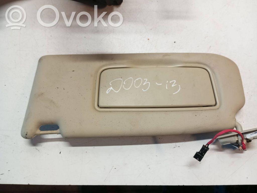 Volvo V60 Sun visor 