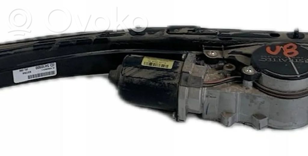 Chrysler Pacifica Rear window lifting mechanism without motor 