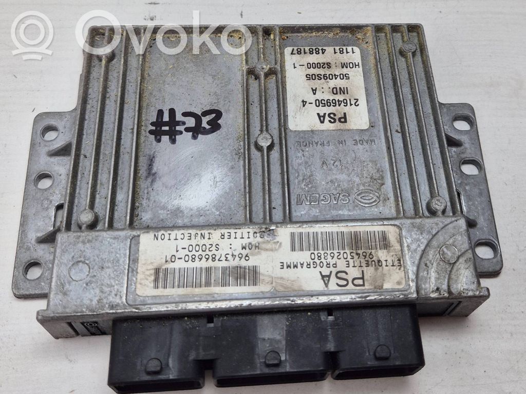 Citroen C5 Engine control unit/module 