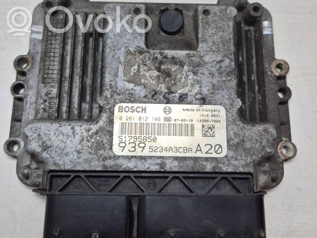 Alfa Romeo 159 Engine control unit/module 
