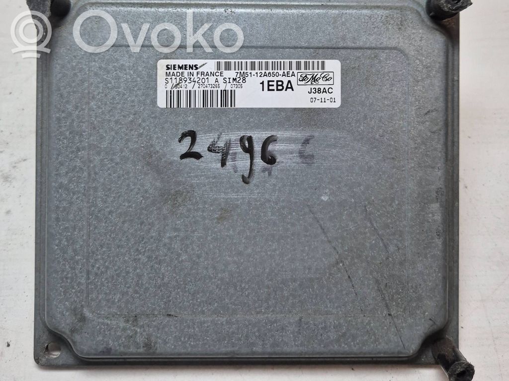 Ford Focus Engine control unit/module 