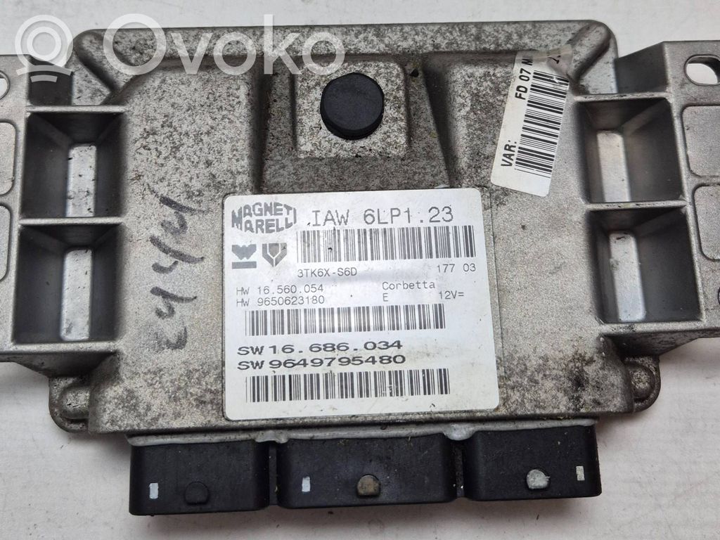 Peugeot 307 Engine control unit/module 