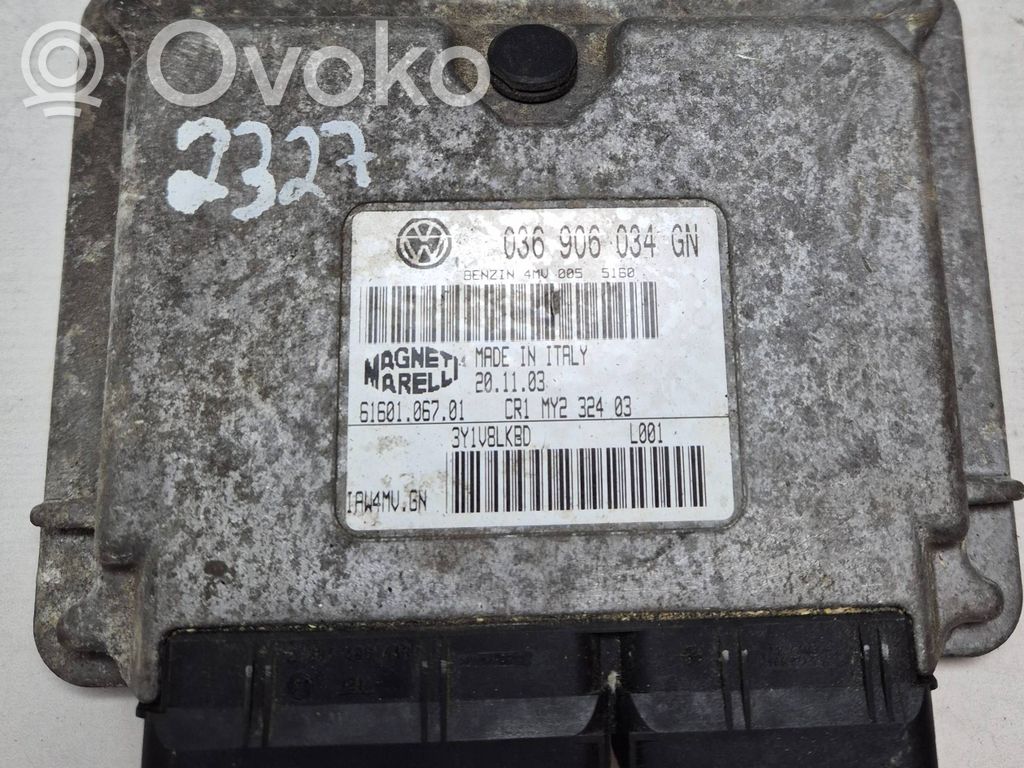 Engine control unit/module   036906034GN,6160106701