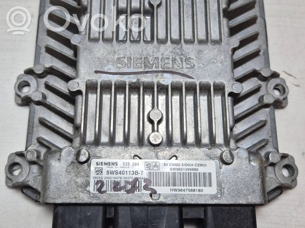 Citroen C2 Engine control unit/module 