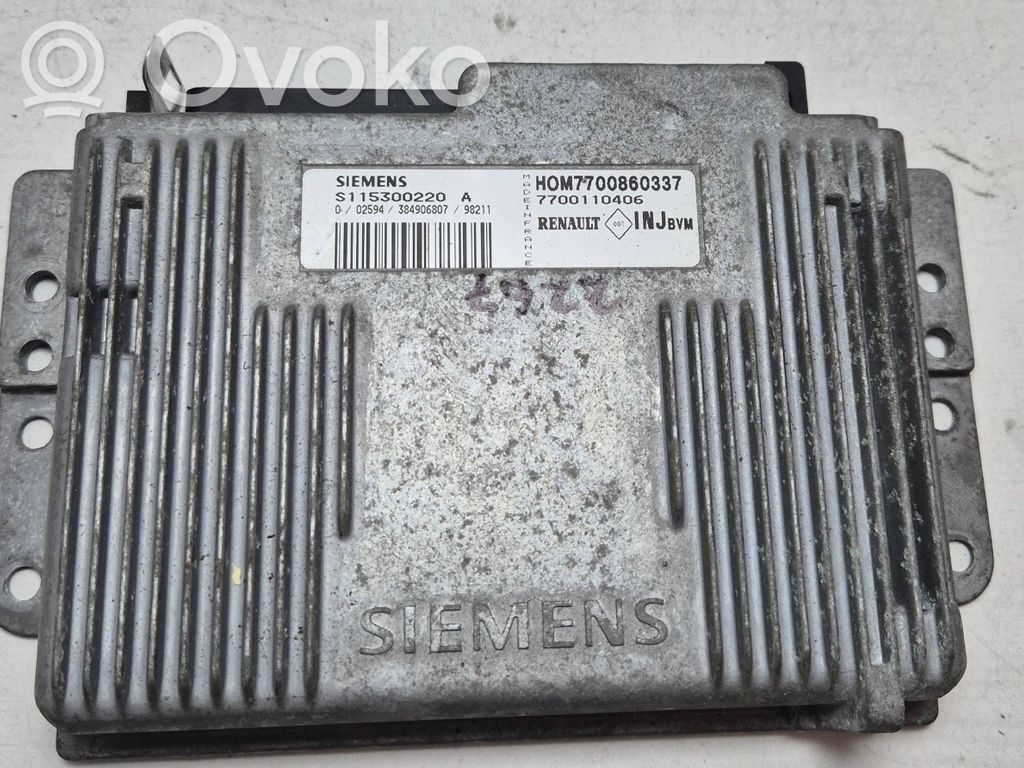Renault Megane I Calculateur moteur ECU 