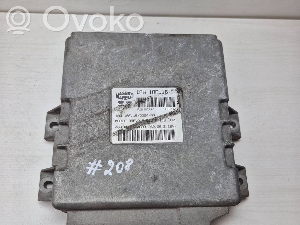 Fiat Bravo - Brava Engine ECU kit and lock set 