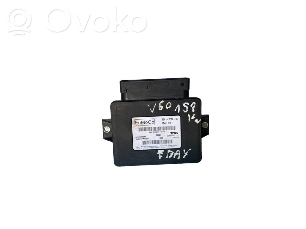 Module de commande de frein à main   31334872,6G912598CE,A2C53296349