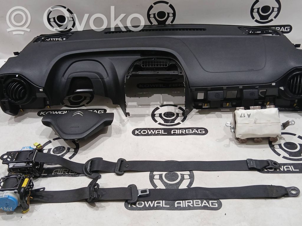 Citroen C1 Zestaw poduszek powietrznych z panelem 