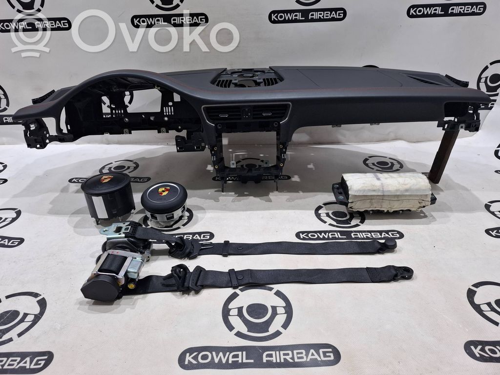 Porsche 911 991 Juego de airbag con panel 
