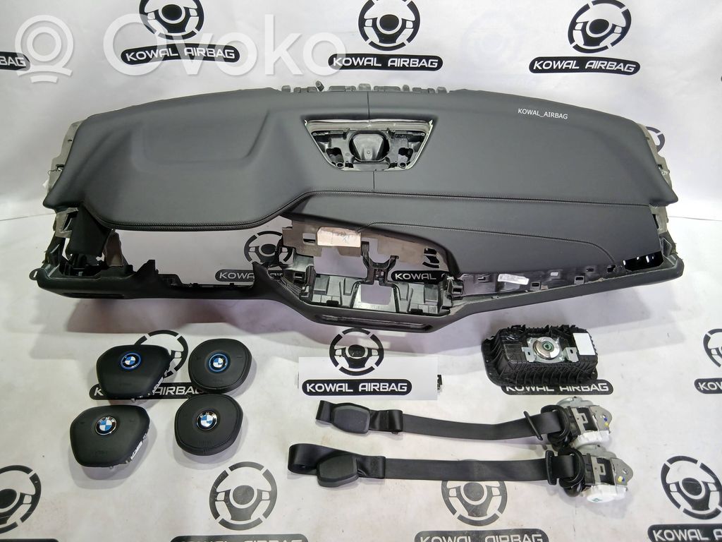 BMW X6 G06 Oro pagalvių komplektas su panele 