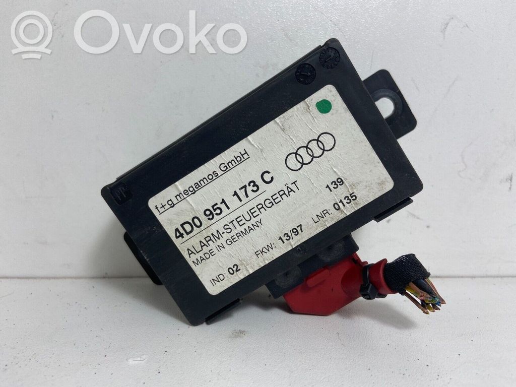 Audi A8 S8 D2 4D Alarm control unit/module 