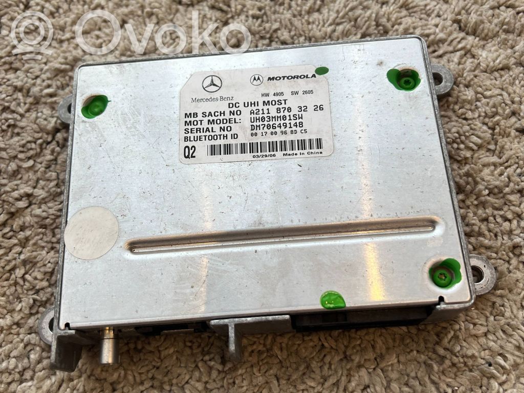 Mercedes-Benz E W211 Other control units/modules 