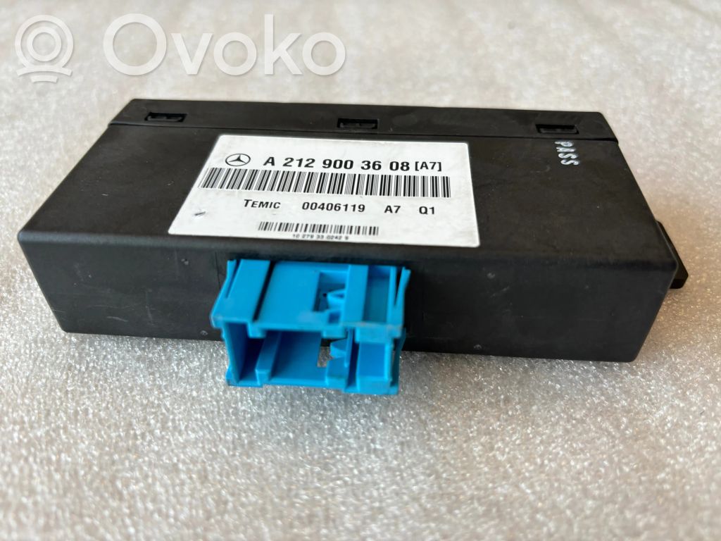 Mercedes-Benz E W212 Other control units/modules 