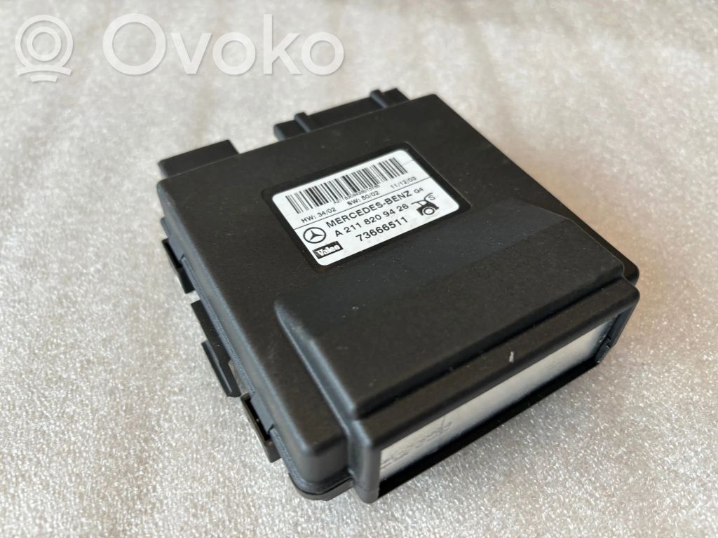 Mercedes-Benz E W211 Tailgate hydraulic pump motor 