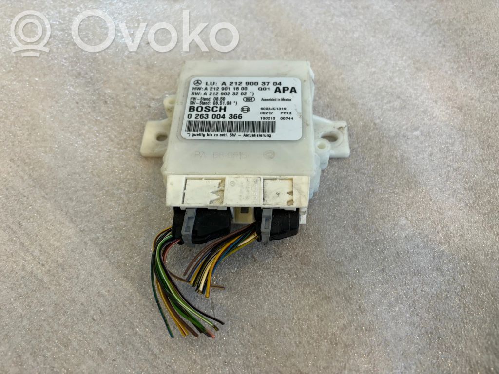 Mercedes-Benz E W212 Parking PDC control unit/module 