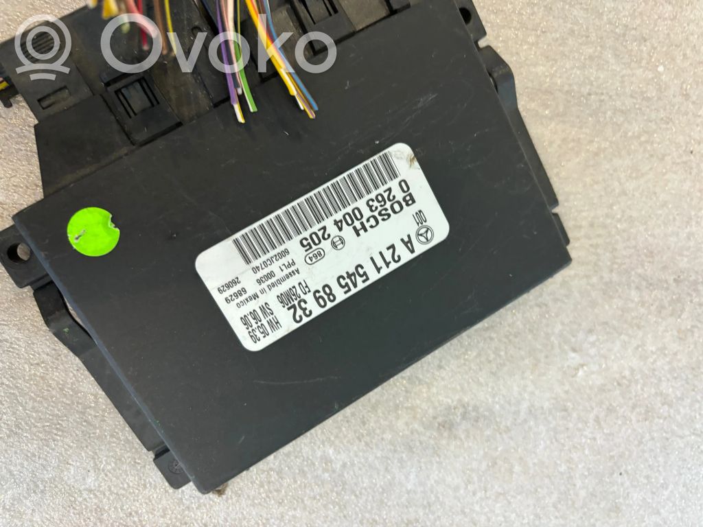 Mercedes-Benz E W211 Parking PDC control unit/module 