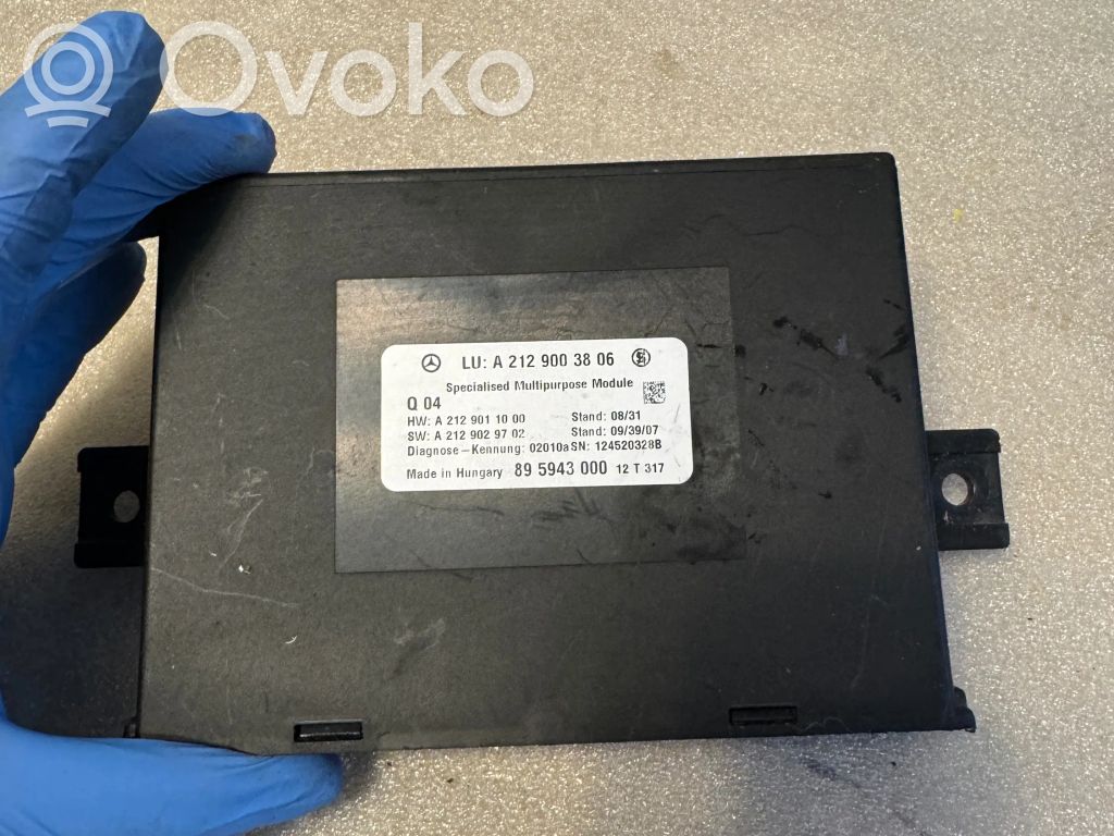 Mercedes-Benz E W212 Module confort 