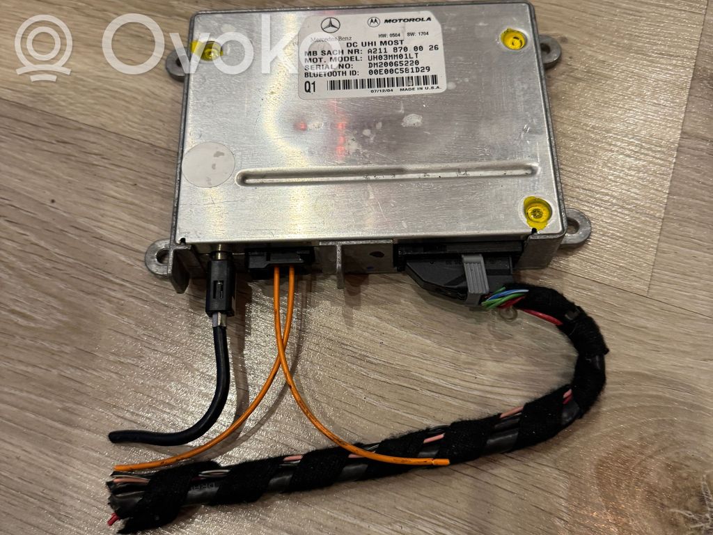 Mercedes-Benz E W211 Bluetooth modulis 