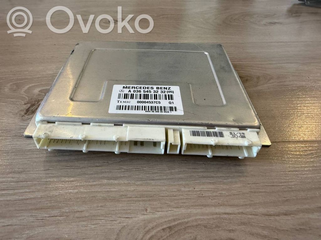Mercedes-Benz E W211 Module de commande suspension 