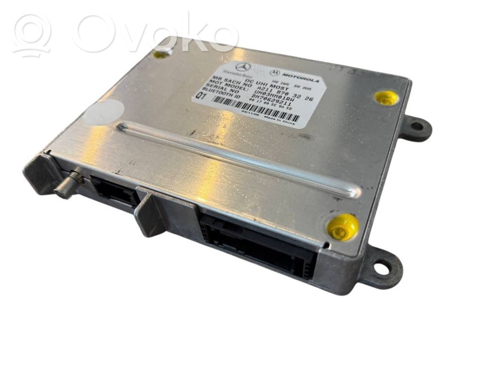 Mercedes-Benz R W251 Bluetooth control unit module 