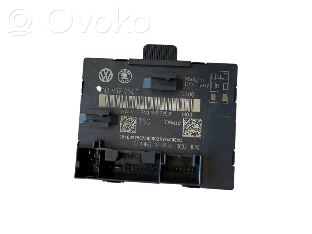 Volkswagen Sharan Door control unit/module 