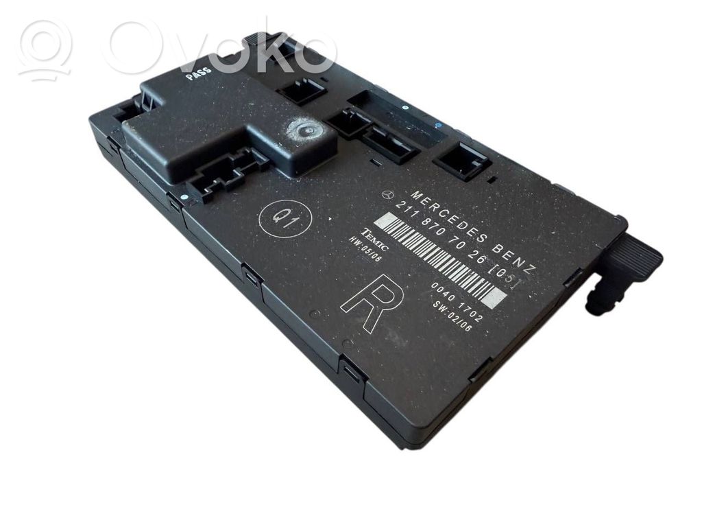 Mercedes-Benz E W211 Door control unit/module 
