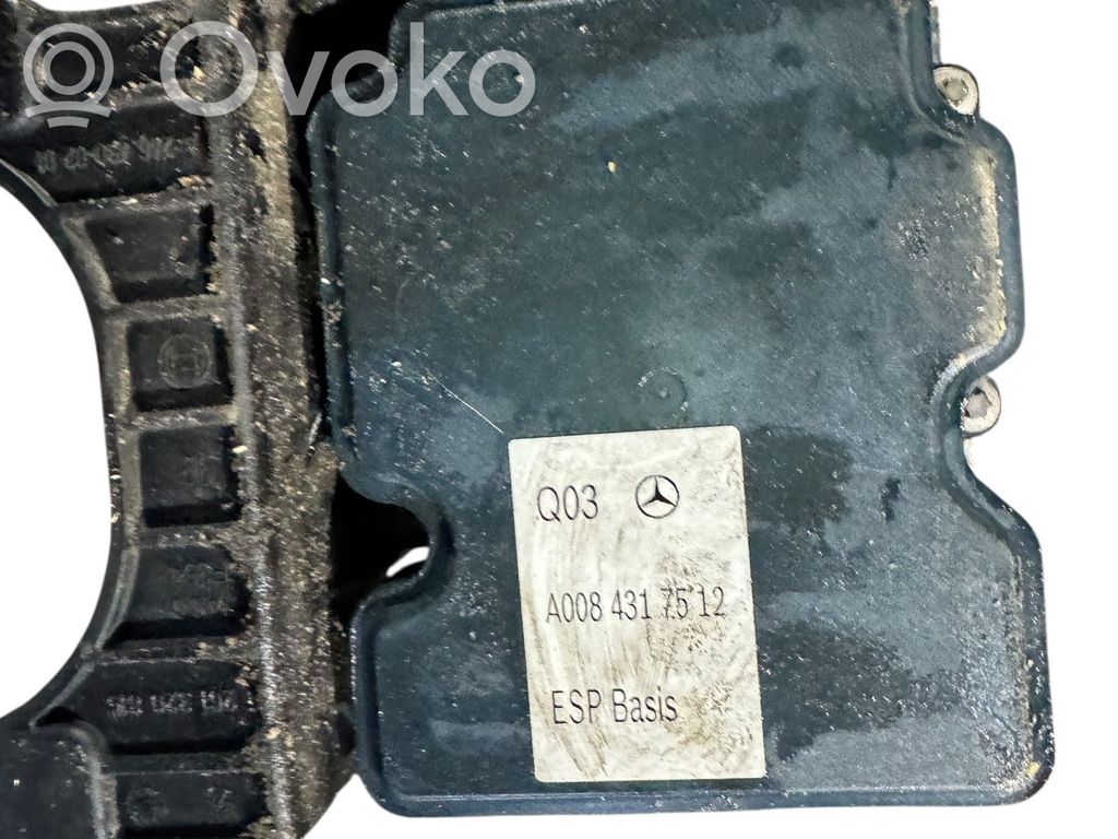 Mercedes-Benz B W246 W242 Bomba de ABS 