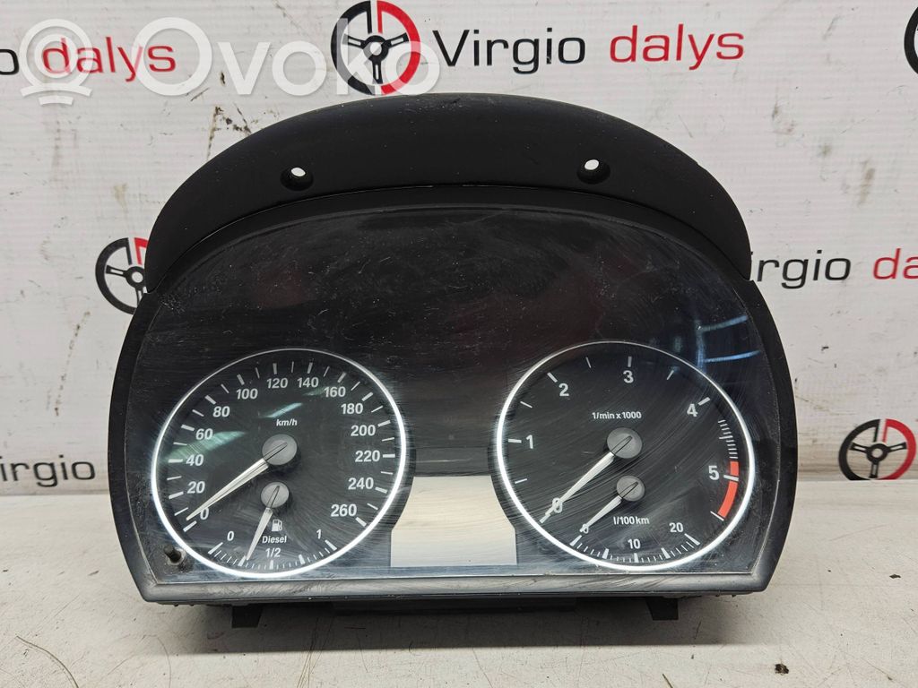 BMW 3 E90 E91 Speedometer (instrument cluster) 