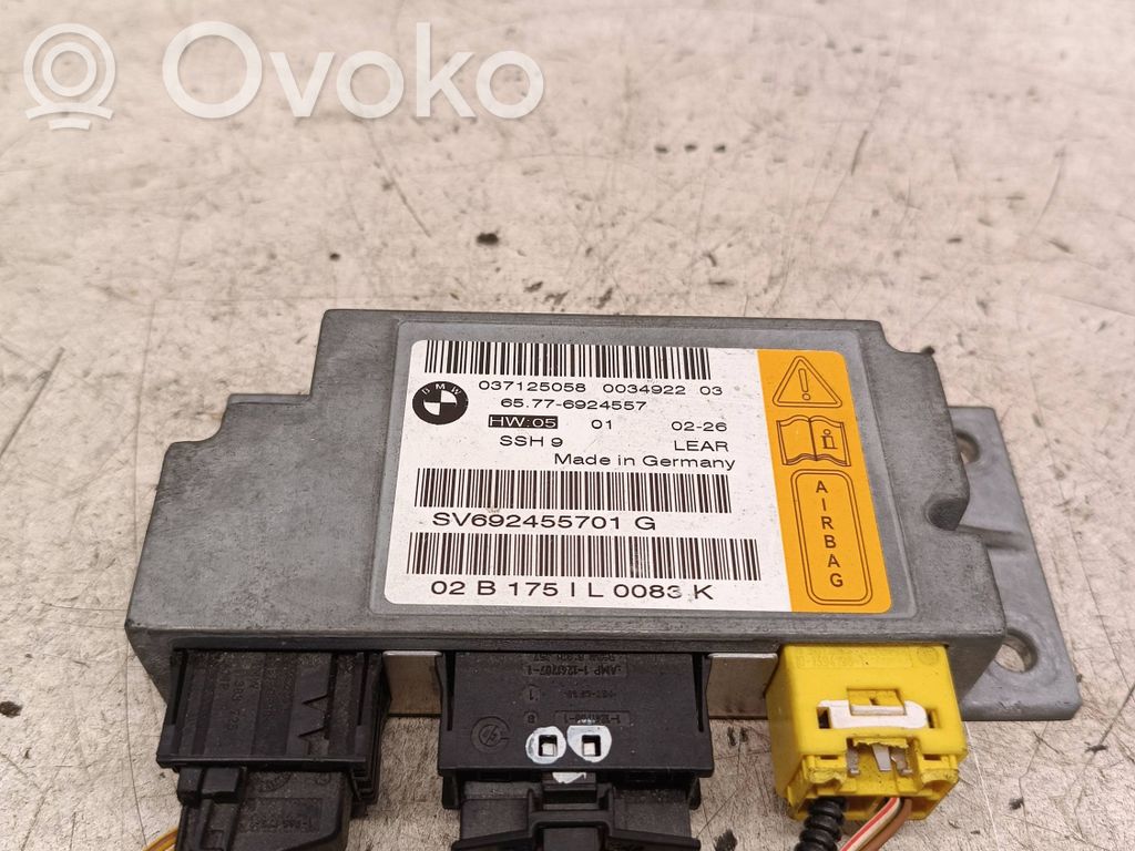 BMW 7 E65 E66 Airbag control unit/module 