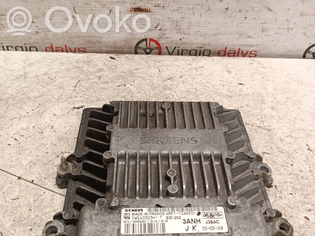 Engine control unit/module   4M5112A650,5WS40303HT