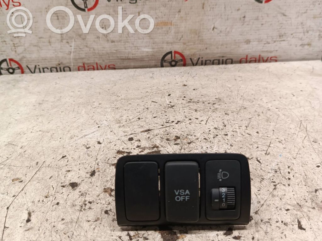 Honda Accord Headlight level height control switch 