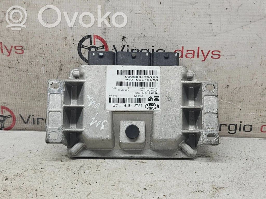 Engine control unit/module   9654792980,16738024