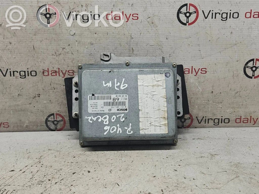 Peugeot 406 Engine control unit/module 