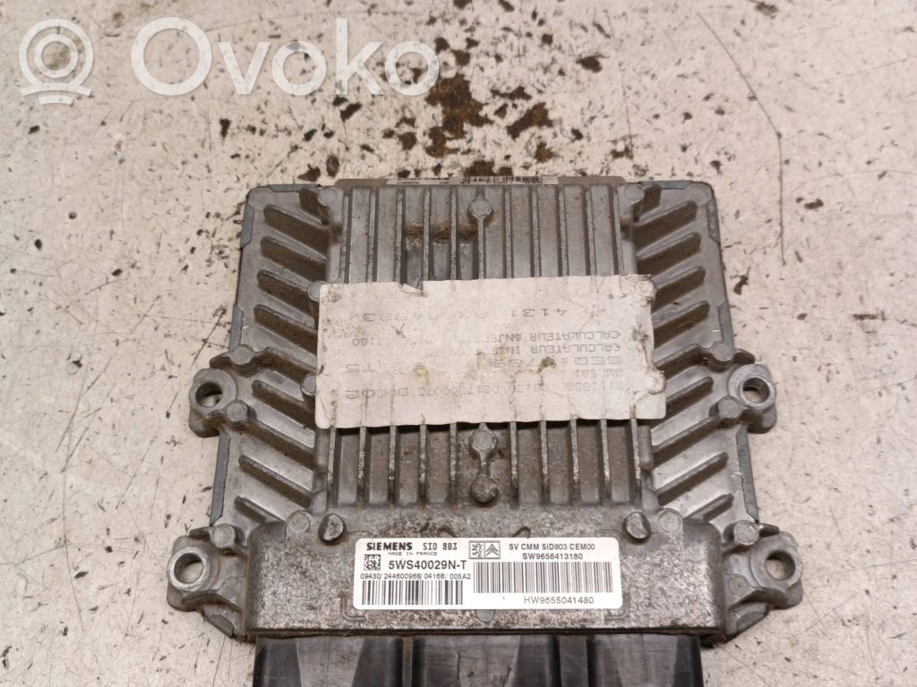 Peugeot 407 Engine control unit/module 