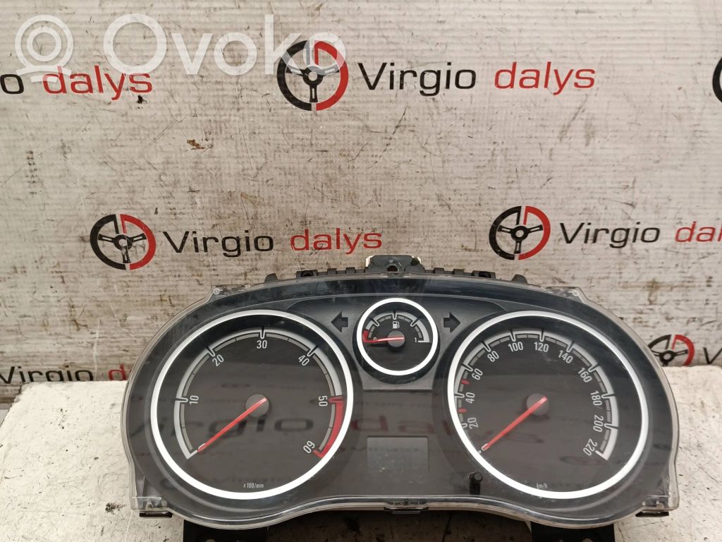 Opel Corsa D Speedometer (instrument cluster) 