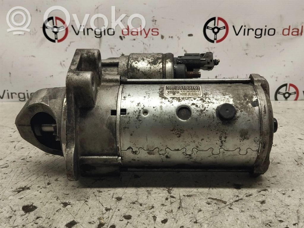 Motor de arranque   25183761,1196601,1196601,4802243,S0001196601