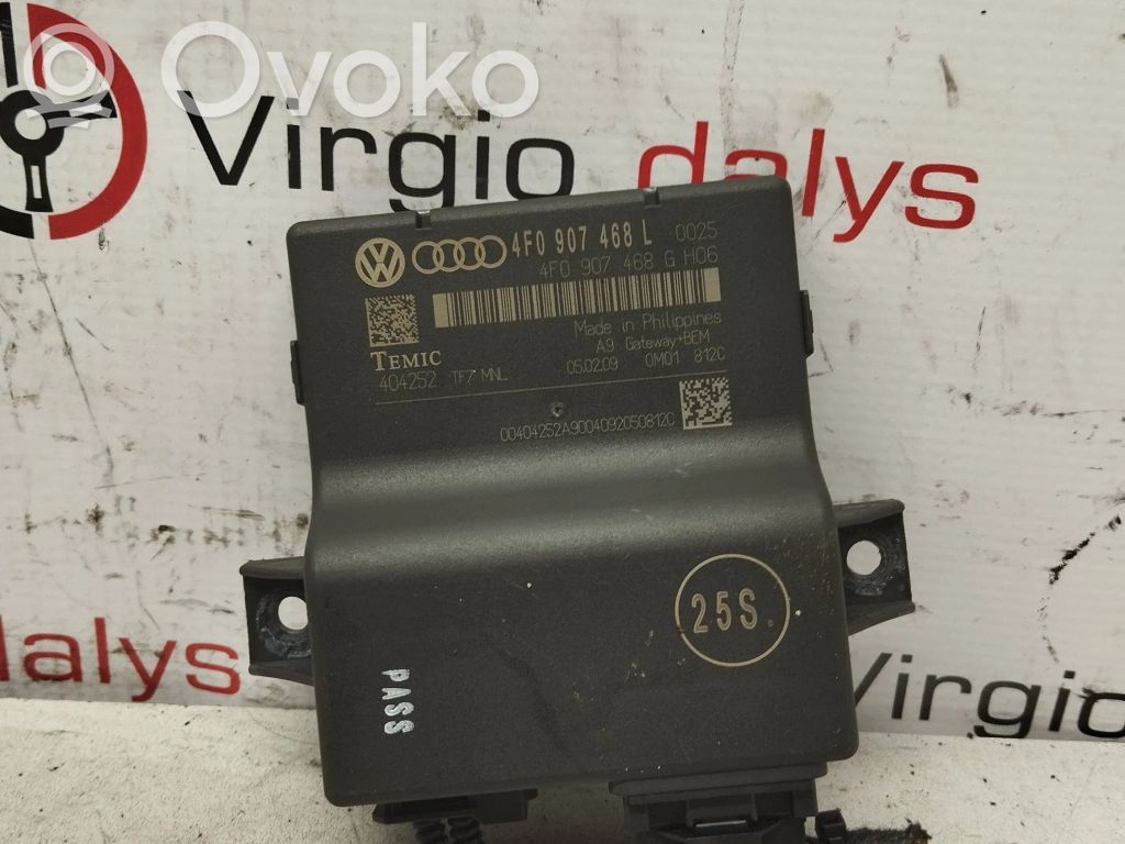 Audi A6 S6 C6 4F Gateway control module 