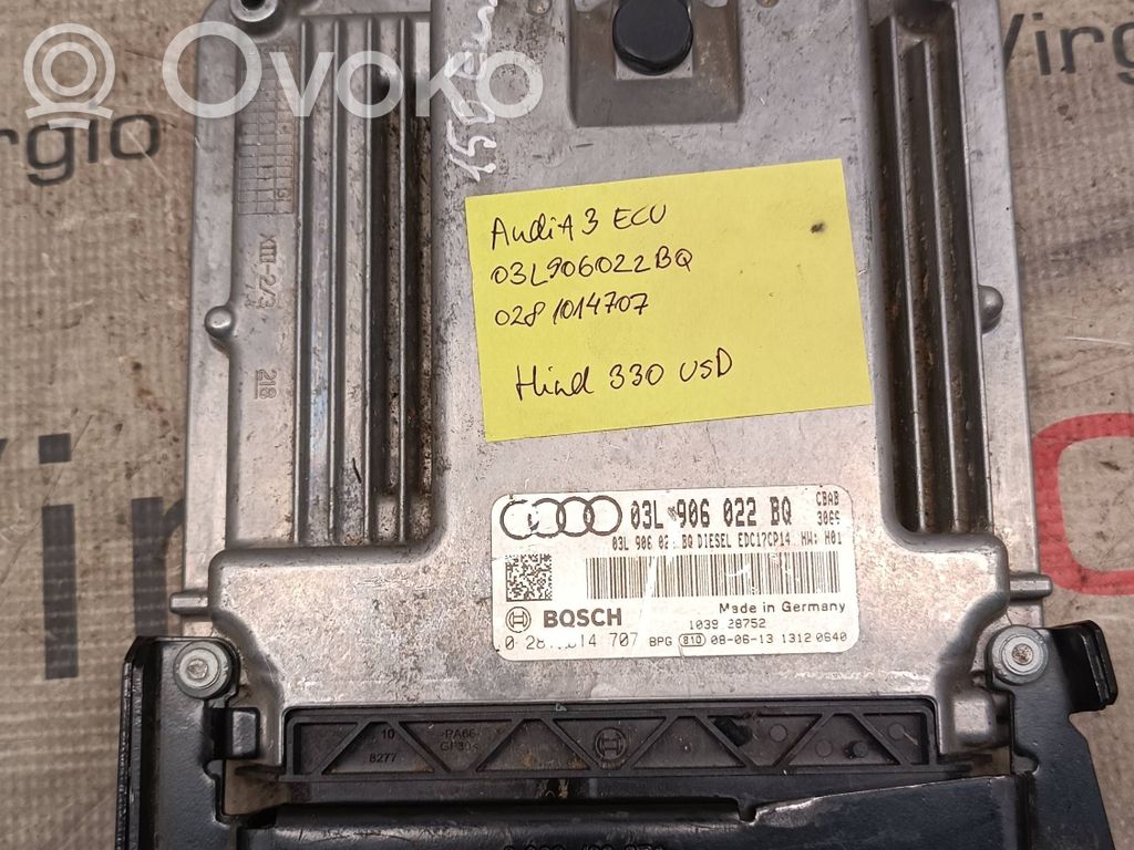 Audi A3 S3 8P Sterownik / Moduł ECU 