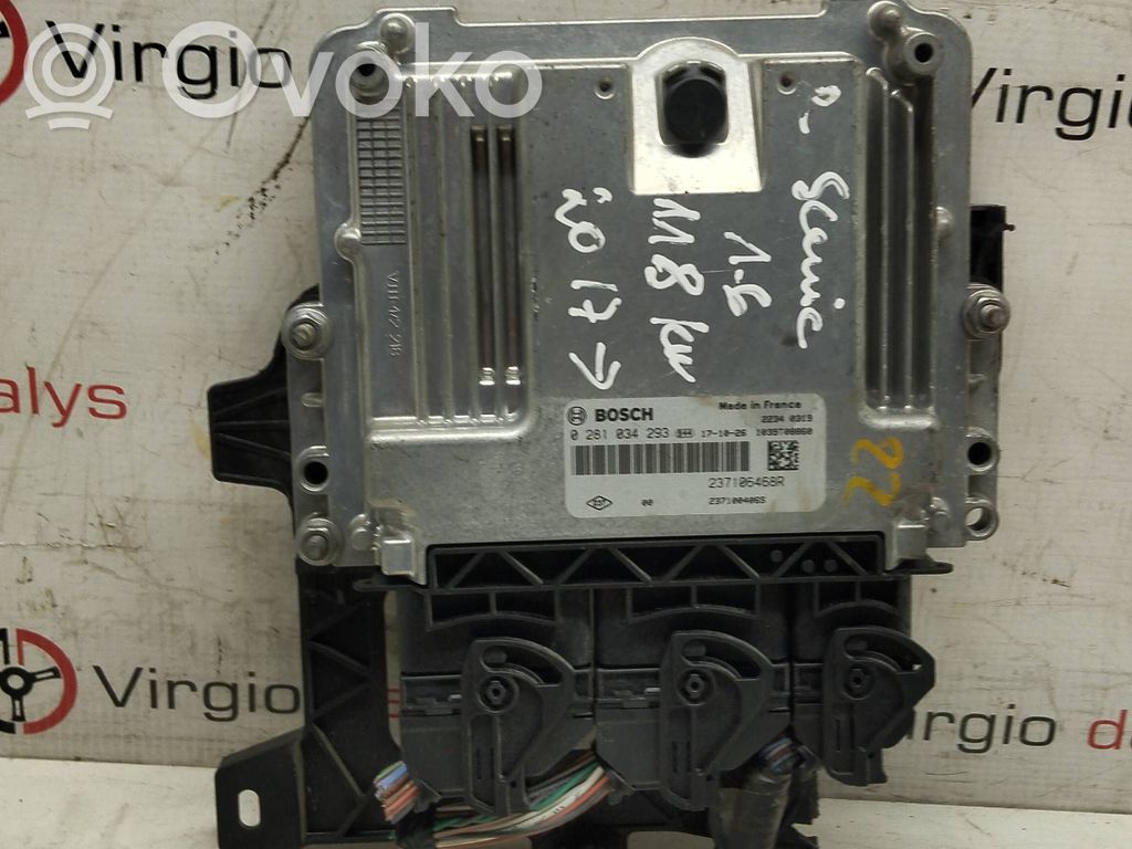 Renault Scenic IV - Grand scenic IV Engine control unit/module 