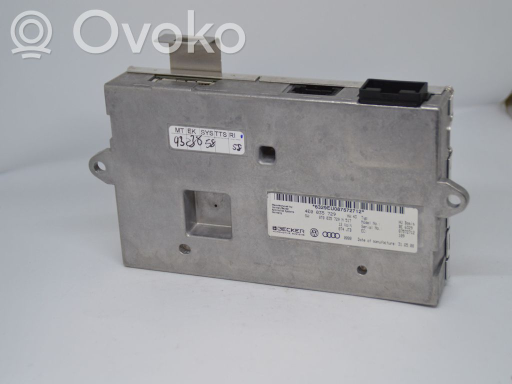 Unidad de control MMI   4E0035729,8T0035729N