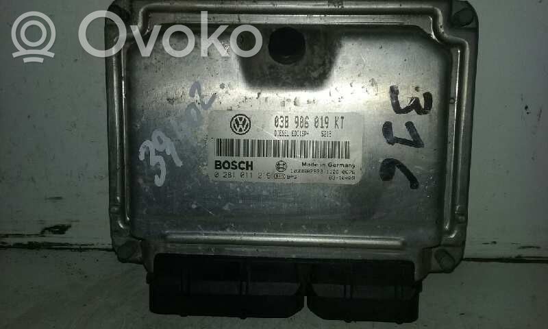 Komputer / Sterownik ECU silnika   03B906019KT,0281011219,EDC15P