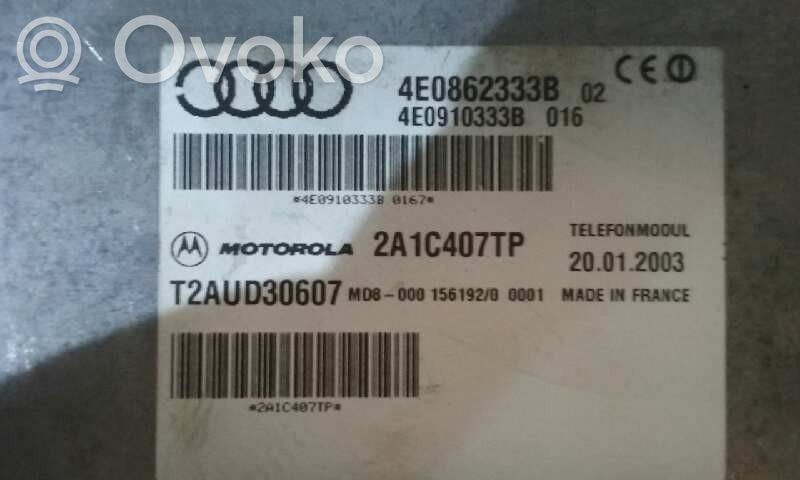 Otras unidades de control/módulos   4E0962333B,2A1C407TP