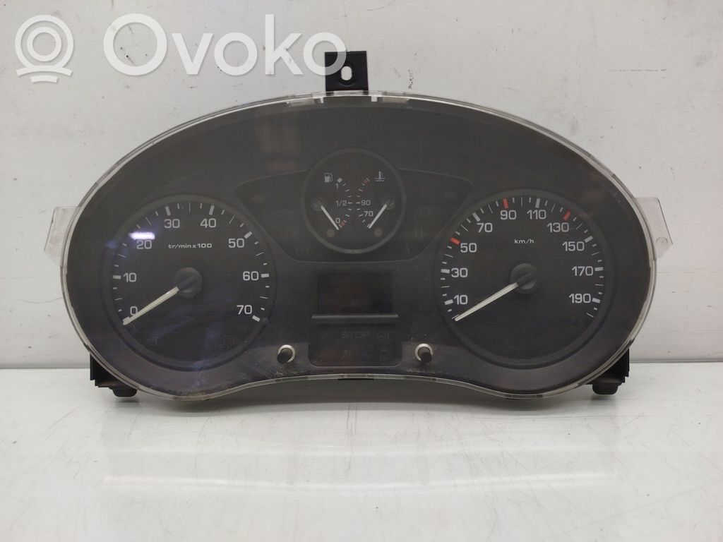 Velocímetro (tablero de instrumentos)   9801642280,14011076006106RS,6106RS