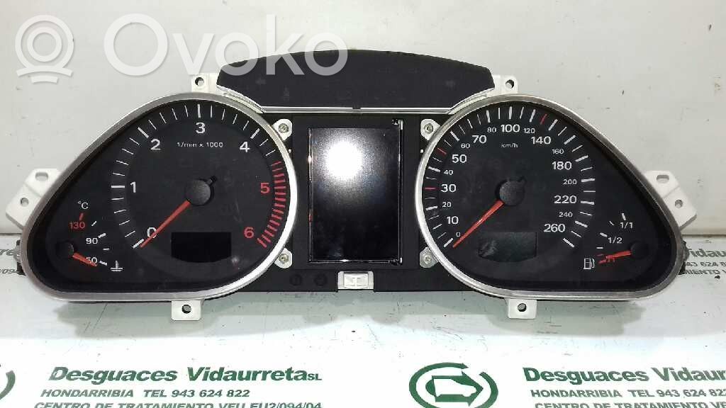 Audi A6 S6 C6 4F Vitezometru (grup de instrumente) 