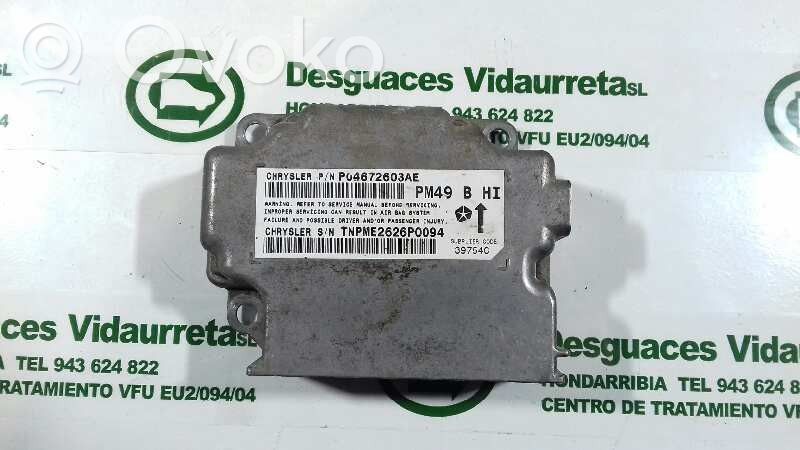 Dodge Caliber Centralina/modulo airbag 