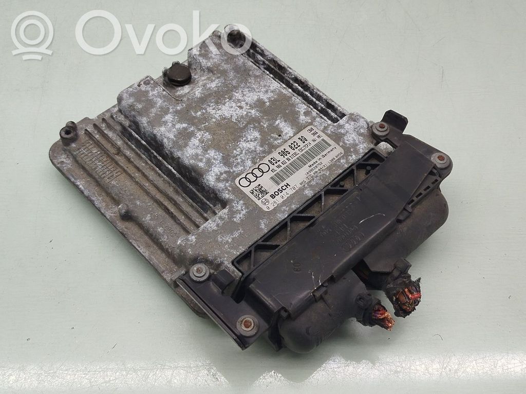 Engine control unit/module ECU   03L906022BQ,0281014707