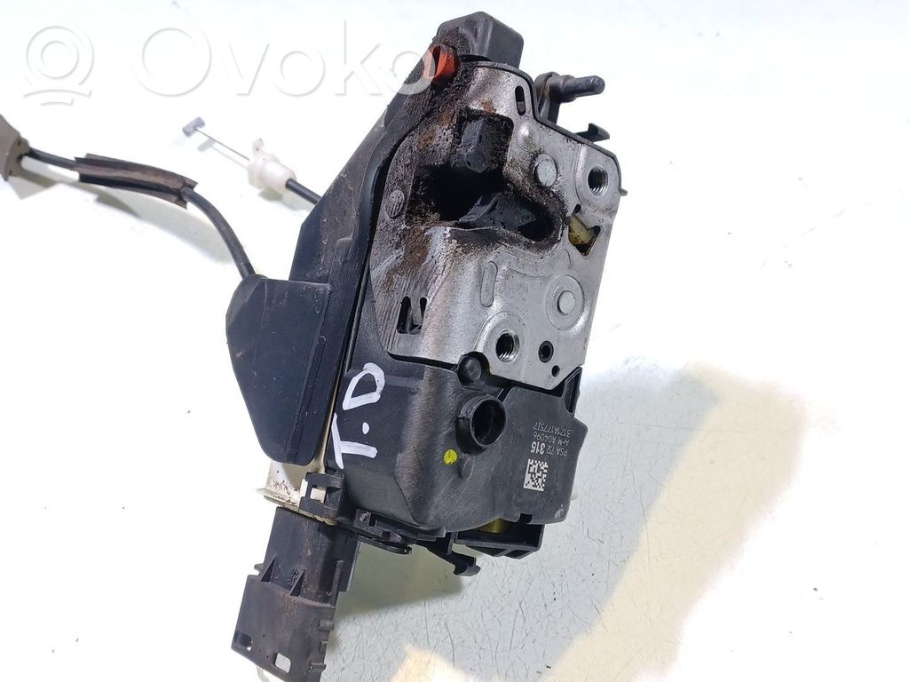 Citroen C3 Rear door lock 