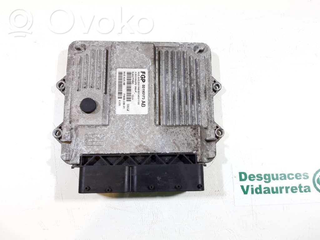 Engine control unit/module ECU   55195173AB,MJD6J0S5,7160003901