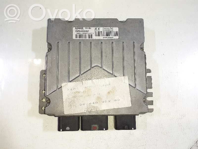 Peugeot 307 Unité de commande, module ECU de moteur 