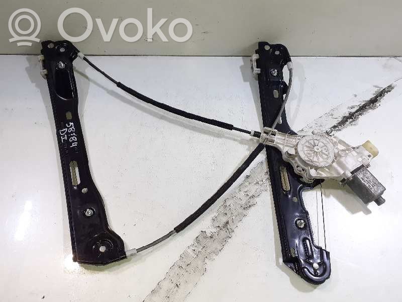 Front door manual window regulator